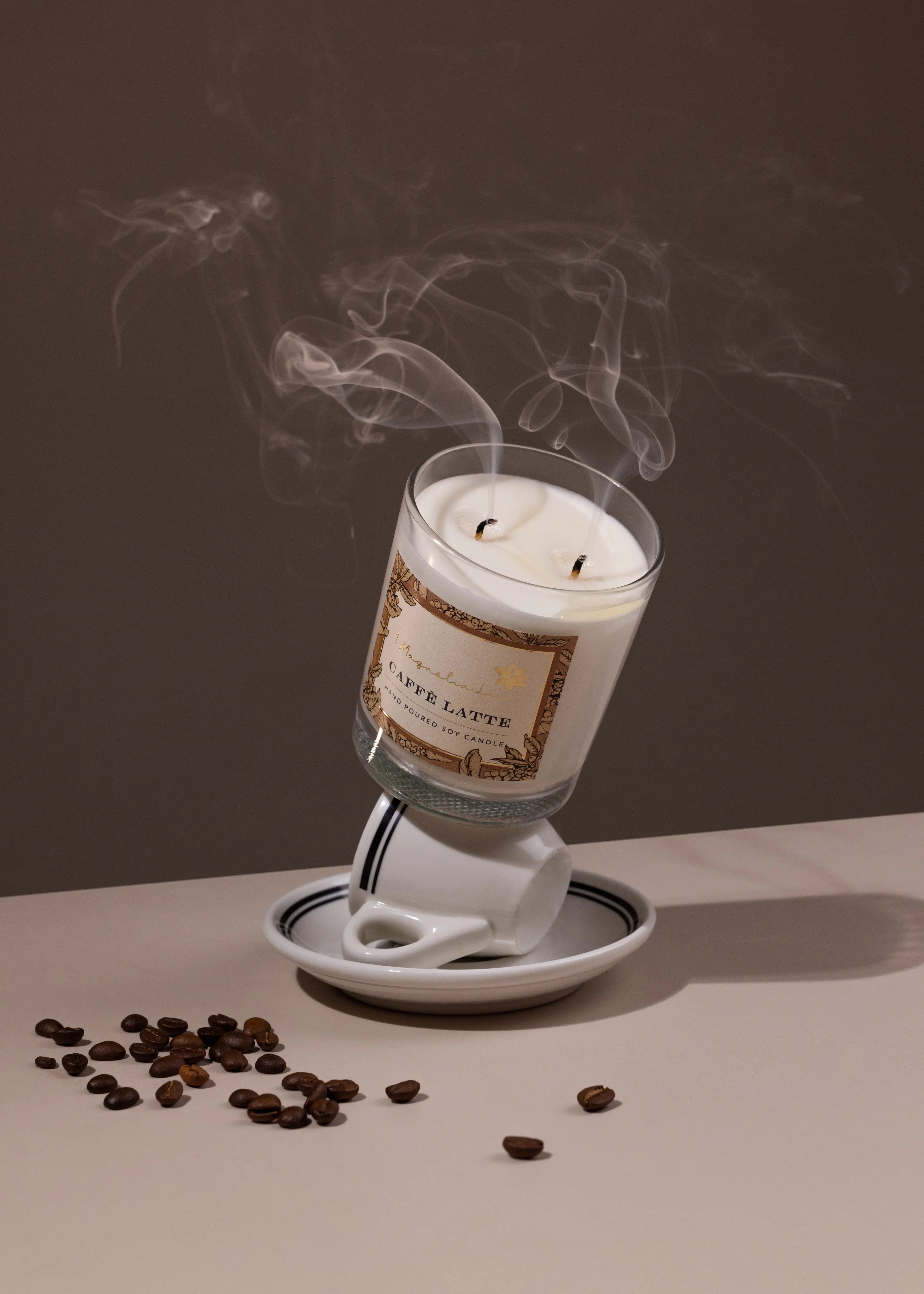 Caffe Latte Candle 1magnolialane