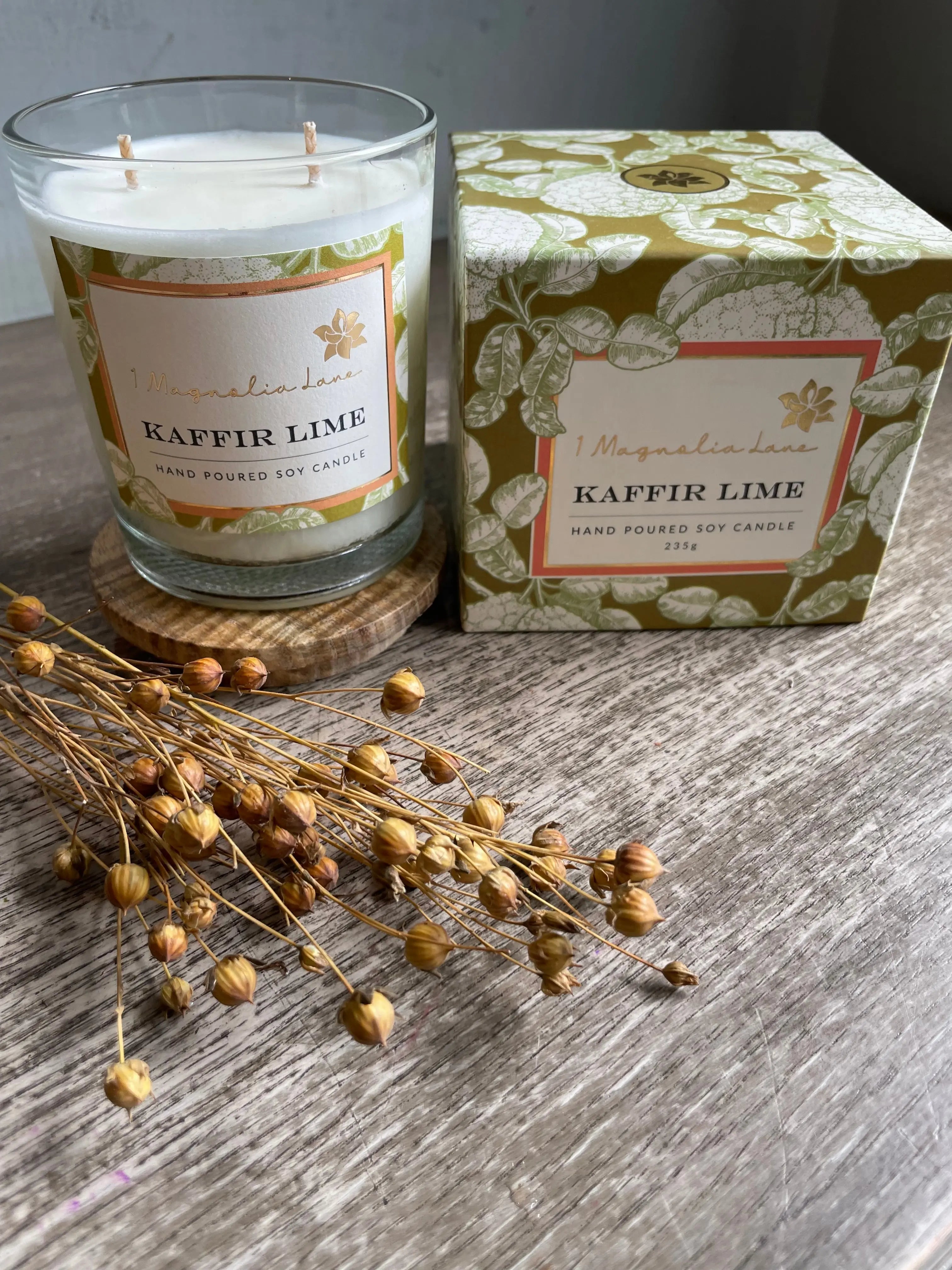 Kaffir Lime Candle 1magnolialane