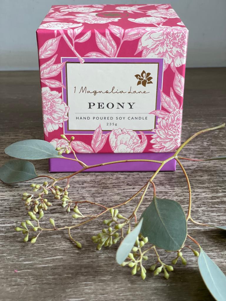 Peony Candle