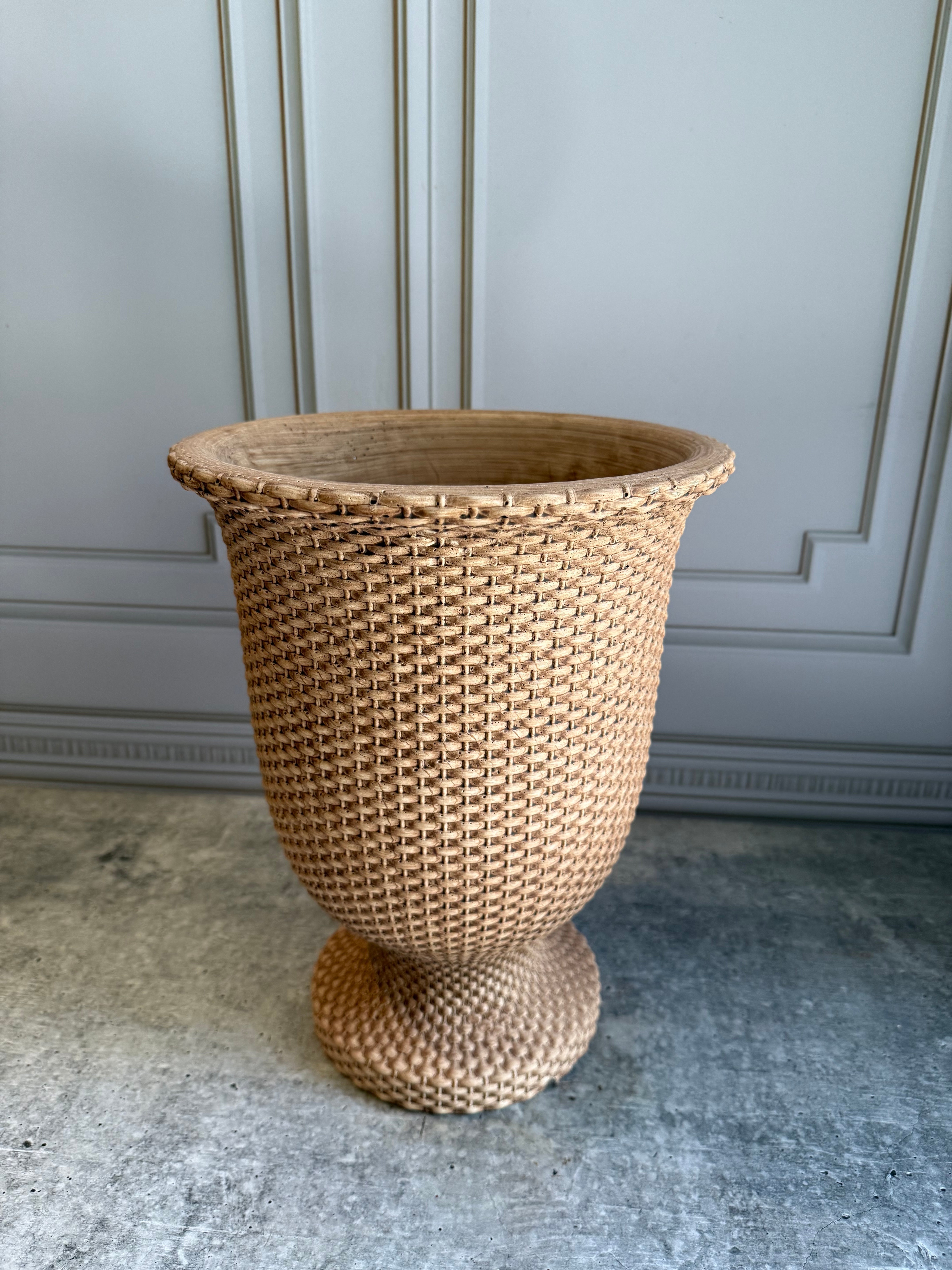 Textured Chalice Vase