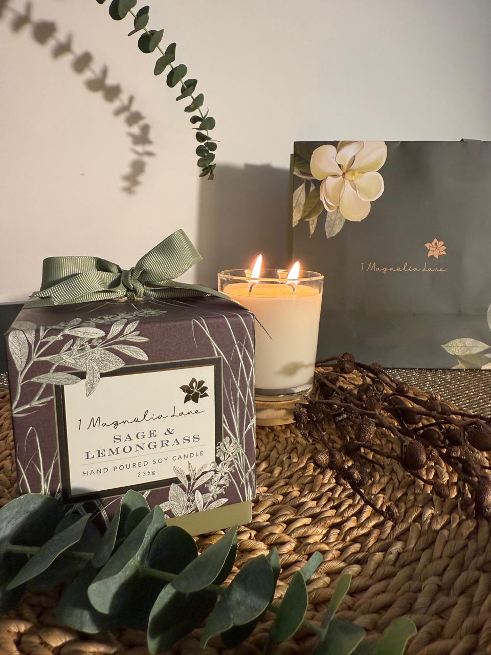 Sage & Lemongrass Candle