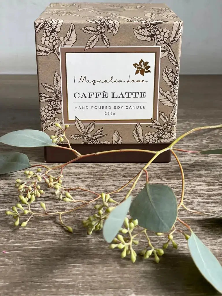 Caffe Latte Candle 1magnolialane